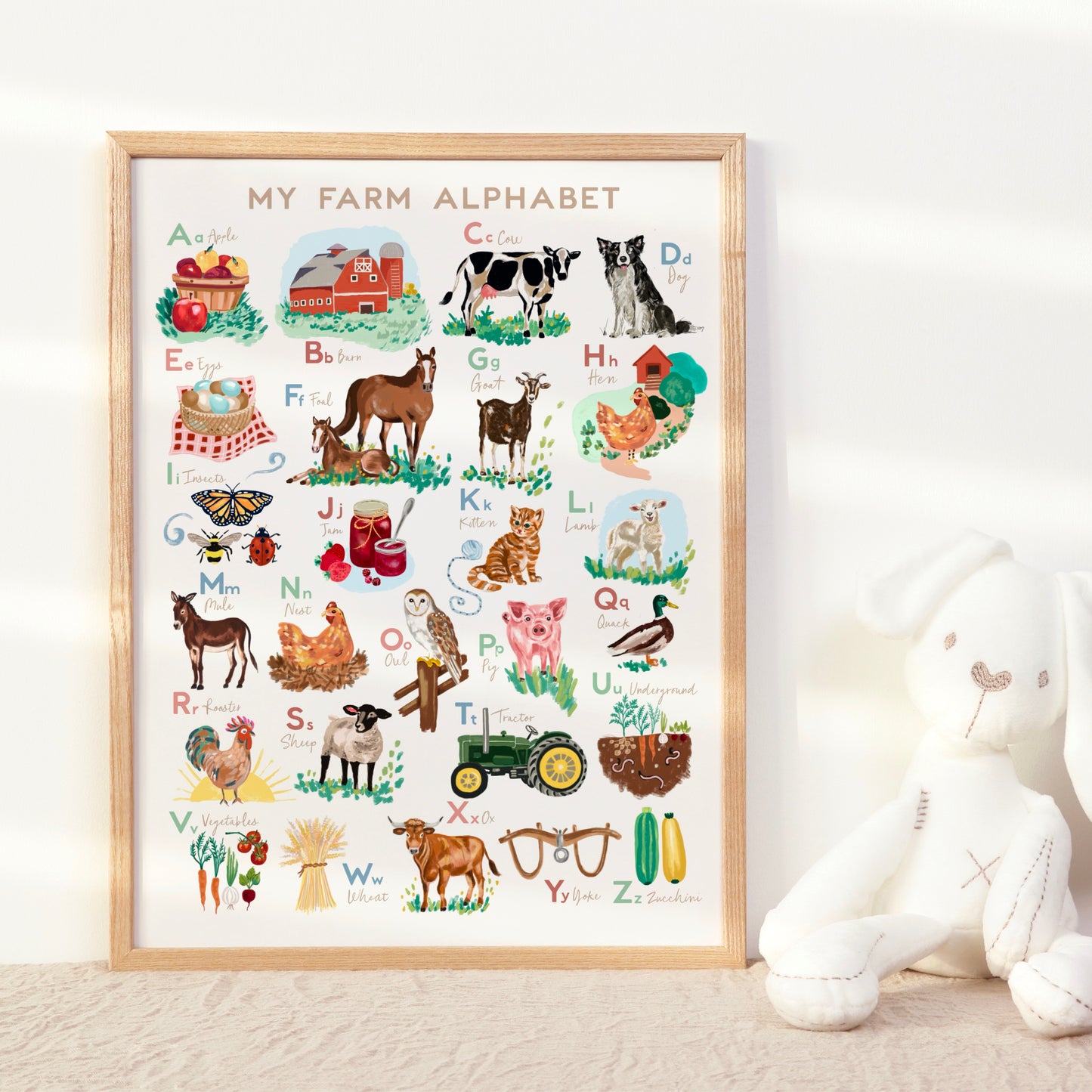 On the Farm Alphabet